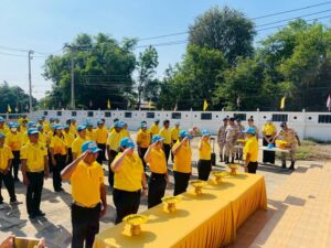 โครงการจิตอาสา “เราทำความ ดี ด้วยหัวใจ” กิจกรรมปรับปรุงภูมิทัศน์ พัฒนาทำความสะอาดวัดและพื้นที่สาธารณะ ประจำปีงบประมาณ พ.ศ. 2568